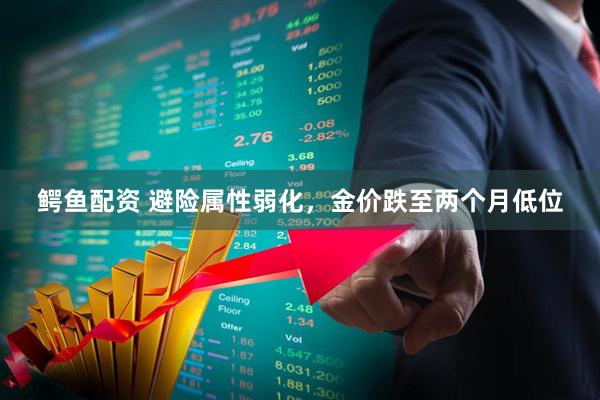 鳄鱼配资 避险属性弱化，金价跌至两个月低位