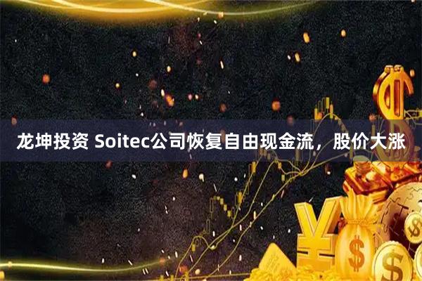 龙坤投资 Soitec公司恢复自由现金流，股价大涨